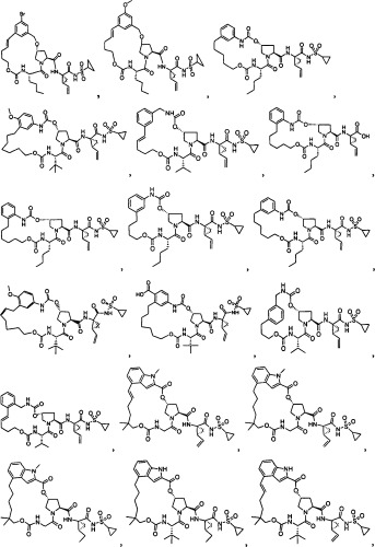 Ингибиторы hcv ns3 протеазы (патент 2468029)