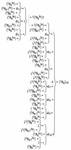 Функциональная структура сумматора f3 (сигмаcd) условно "g" разряда реализующая процедуру "дешифрирования" агрументов слагаемых [1,2sgh1]f(2a) и [1,2sgh2]f(2n) позиционного формата "дополнительный код ru" посредством арифметических аксиом троичной системы счисления f(+1,0,-1) и двойного логического дифференцирования d1,2/dn-f1,2(+-)d/dn активных аргументов "уровня 2" и удаления активных логических нулей "+1""-1"-"0" в "уровне 1" (варианты русской логики) (патент 2517245)