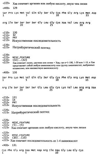 Натрийуретические соединения, конъюгаты и их применение (патент 2388765)
