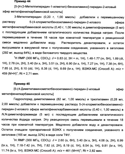 Пиридинилкарбаматы в качестве ингибиторов гормон-чувствительной липазы (патент 2337908)