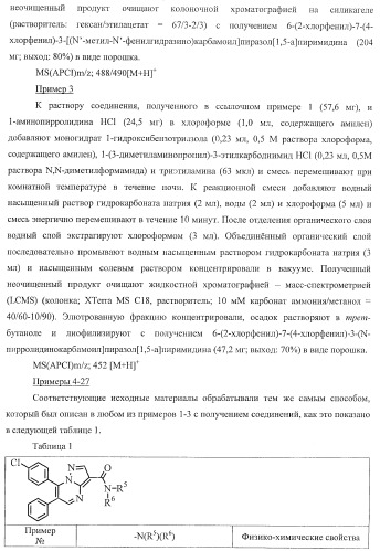 Производное пиразол[1,5-a]пиримидина (патент 2390523)