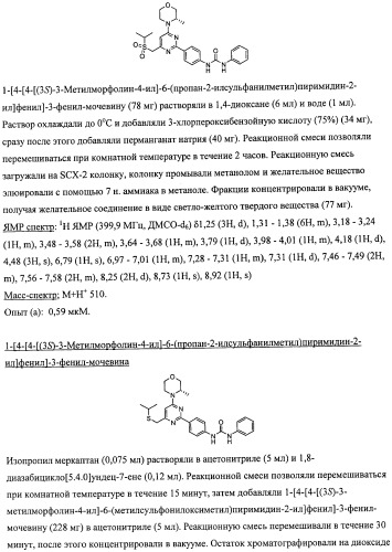 Производные морфолинопиримидина, полезные для лечения пролиферативных нарушений (патент 2440349)