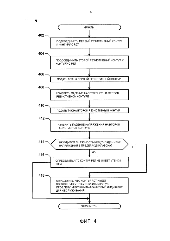Способы и устройства для обнаружения тока утечки в резистивном датчике температуры (патент 2640126)