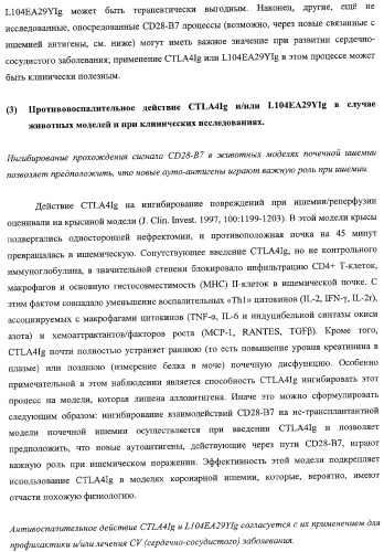 Способ лечения сердечно-сосудистого заболевания с применением растворимого ctla4 (патент 2353384)