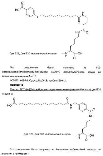 Производное инсулина (патент 2451029)
