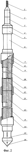 Устройство и способ термогазогидродинамического разрыва продуктивных пластов нефтегазовых скважин (варианты) (патент 2493352)