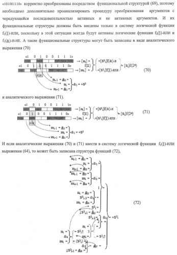 Функциональная структура предварительного сумматора f ([ni]&amp;[ni,0]) условно &quot;i&quot; и &quot;i+1&quot; разрядов &quot;k&quot; группы параллельно-последовательного умножителя f ( ) для позиционных аргументов множимого [ni]f(2n) с применением арифметических аксиом троичной системы счисления f(+1,0,-1) (варианты русской логики) (патент 2439658)
