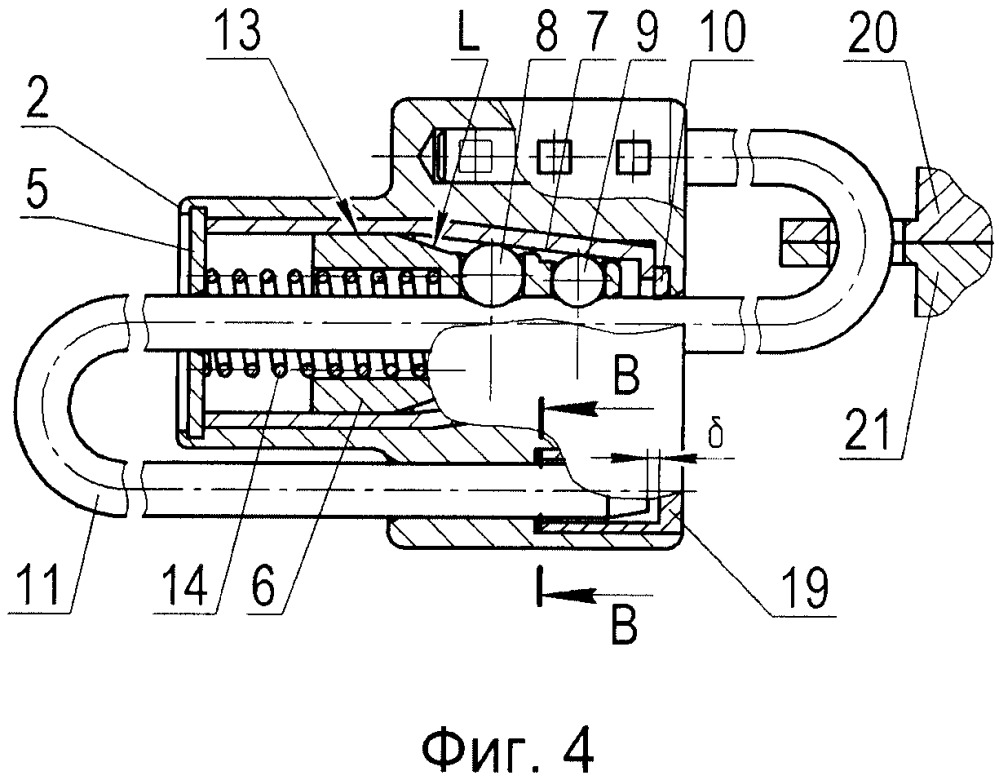 Силовое запорно-пломбировочное устройство (патент 2667655)