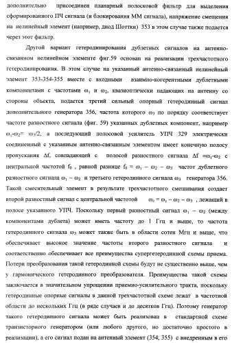 Способ формирования изображений в миллиметровом и субмиллиметровом диапазоне волн (варианты), система формирования изображений в миллиметровом и субмиллиметровом диапазоне волн (варианты), диффузорный осветитель (варианты) и приемо-передатчик (варианты) (патент 2349040)