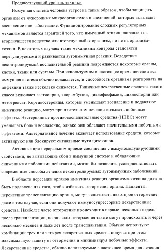 Новые производные тиофена в качестве агонистов рецептора сфингозин-1-фосфата-1 (патент 2404178)