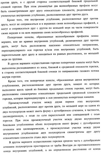 Горелка печи, духовки или гриля, а также способ изготовления упомянутой горелки (патент 2319071)