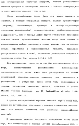 Поликлональное антитело против nogo, фармацевтическая композиция и применение антитела для изготовления лекарственного средства (патент 2432364)