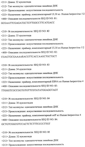 Дифференцирующий и специфический олигонуклеотиды для идентификации последовательностей днк инфекционных агентов в биологических материалах, способ видовой идентификации инфекционных агентов, биочип и набор для осуществления этого способа (патент 2348695)