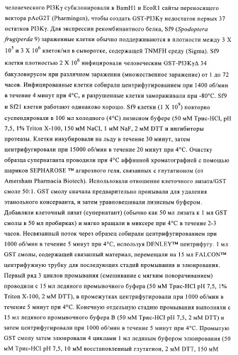 Производные 5-фенилтиазола и их применение в качестве ингибиторов рi3 киназы (патент 2378263)