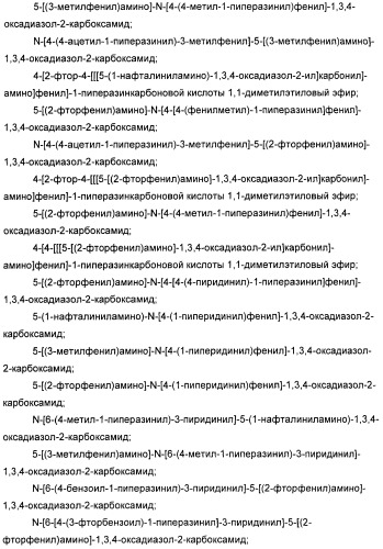 Оксадиазольные соединения, их применение в изготовлении лекарственного средства и способ ингибирования активности dgat1 (патент 2421451)