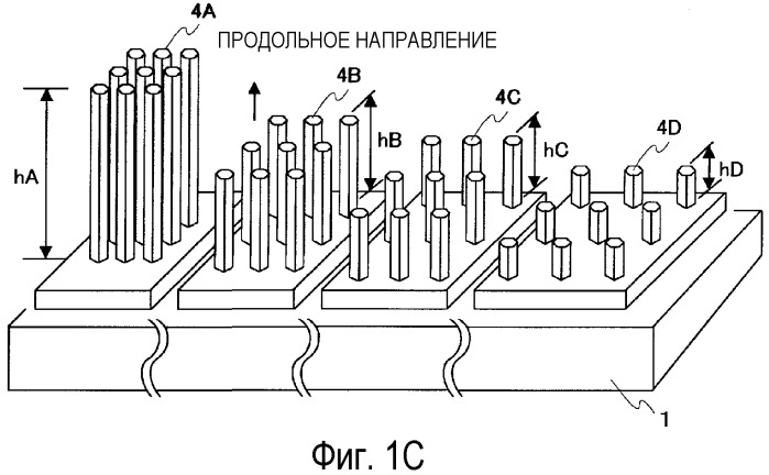 Массив полупроводниковых светоизлучающих элементов и способ его изготовления (патент 2469435)