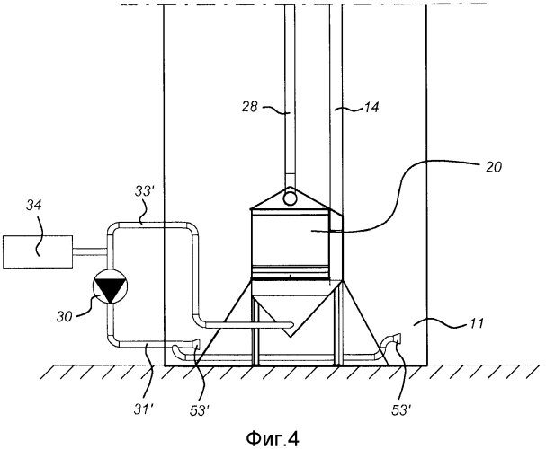 Очиститель, включающий устройство для отделения твердых веществ, и способ очистки сточных вод (патент 2568221)