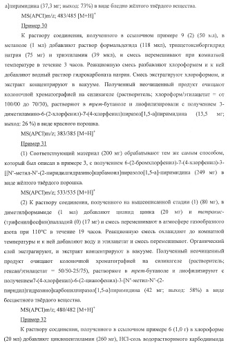 Производное пиразол[1,5-a]пиримидина (патент 2390523)