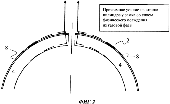 Поршневое кольцо, имеющее комбинированное покрытие (патент 2579537)