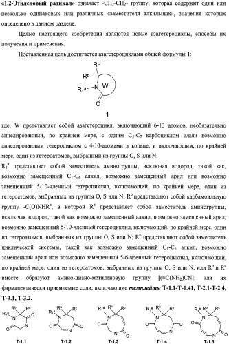 Азагетероциклы, комбинаторная библиотека, фокусированная библиотека, фармацевтическая композиция и способ получения (варианты) (патент 2318818)