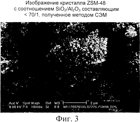 Синтез кристаллов zsm-48 с использованием гетероструктурных затравок, не являющихся zsm-48 (патент 2361812)