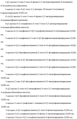 Производные пиридазин-3(2h)-она в качестве ингибиторов фосфодиэстеразы 4 (pde4), способ их получения, фармацевтическая композиция и способ лечения (патент 2326869)