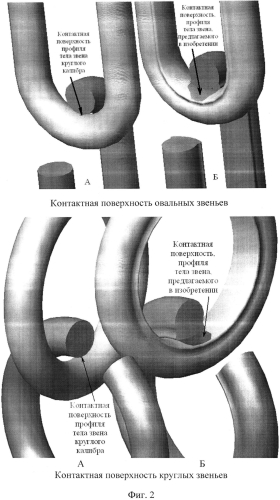Цепь для цепной завесы обжигового агрегата (патент 2566237)