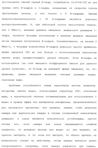 Система и способ сжатия видео посредством настройки размера фрагмента на основании обнаруженного внутрикадрового движения или сложности сцены (патент 2487407)