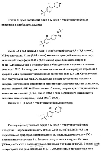 Производные 1-(2-аминобензол)пиперазина, используемые в качестве ингибиторов поглощения глицина и предназначенные для лечения психоза (патент 2354653)