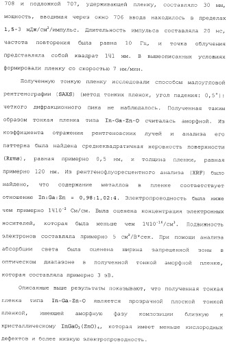 Аморфный оксид и полевой транзистор с его использованием (патент 2369940)