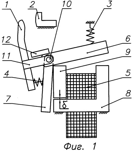 Электромагнитный привод коммутационного аппарата (патент 2375782)