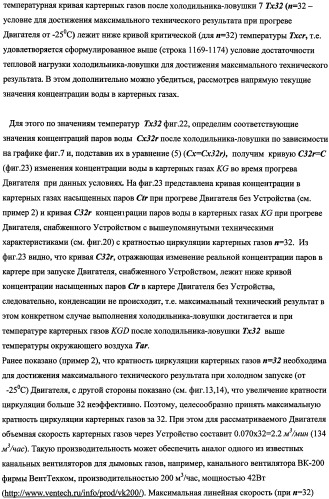 Устройство для уменьшения конденсации паров в картере двигателя внутреннего сгорания (патент 2482294)