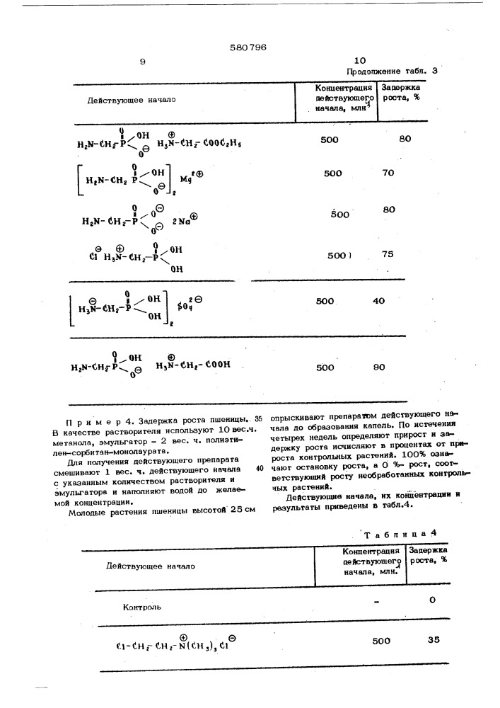 Средство для ингибирования роста растений (патент 580796)