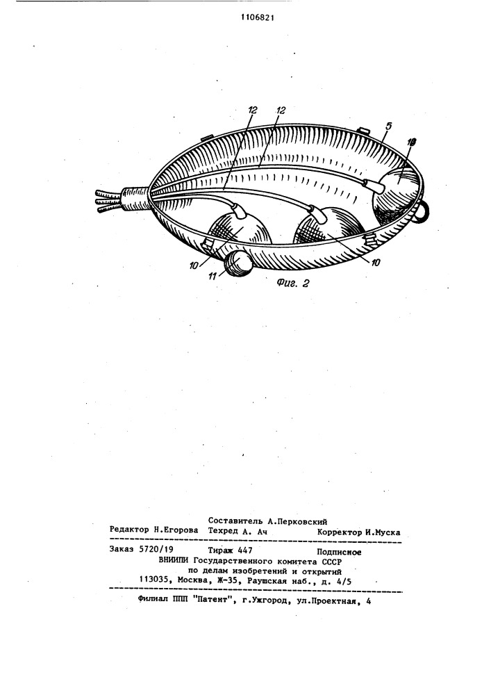 Медицинская модель (патент 1106821)
