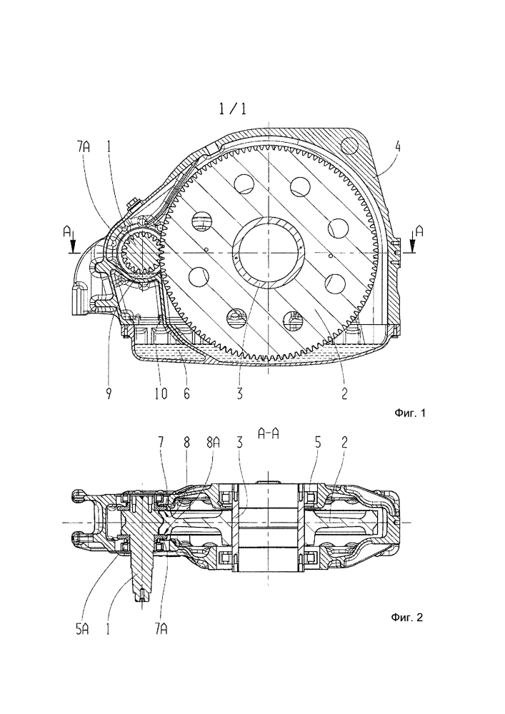 Система передаточного механизма рельсового транспортного средства (патент 2610910)