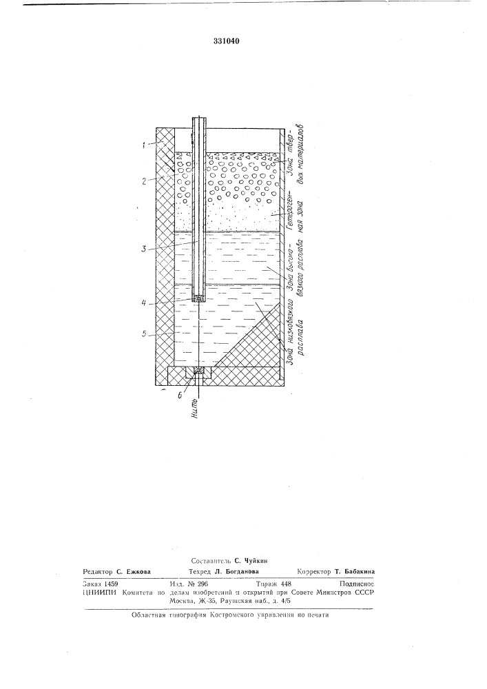 Устройство для нанесения расплава на нити (патент 331040)