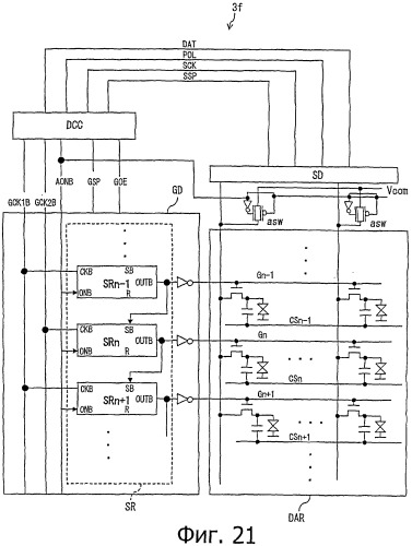 Сдвиговый регистр, схема управления дисплеем, панель отображения и устройство отображения (патент 2510953)
