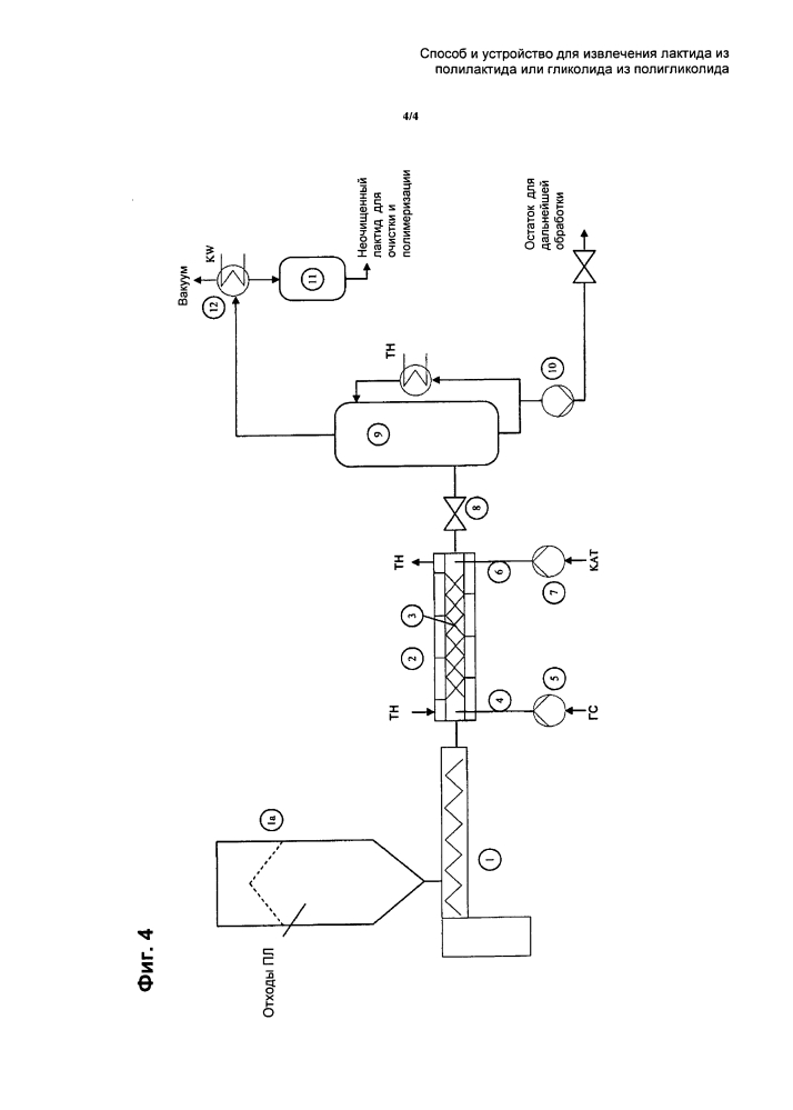 Способ и устройство для извлечения лактида из полилактида или гликолида из полигликолида (патент 2602820)