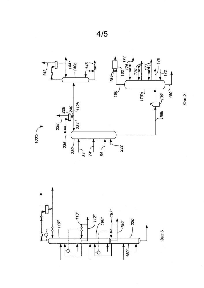 Способ и установка для извлечения подвергнутых гидропереработке углеводородов при использовании одной колонны фракционирования продуктов (патент 2664535)