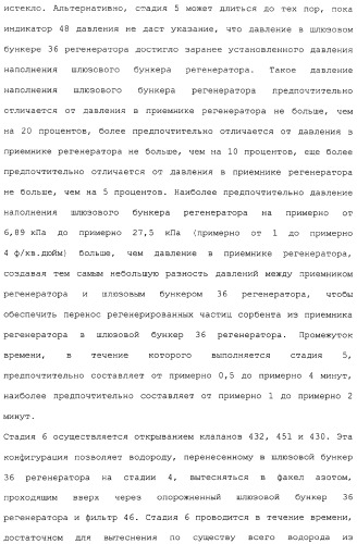 Система для обессеривания с механизмом переноса сорбента (патент 2312885)