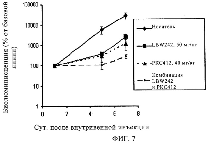Комбинация ингибиторов iap и flt3 (патент 2456983)