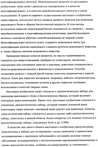 Применение антитела против амилоида-бета при глазных заболеваниях (патент 2482876)