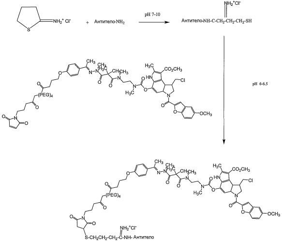 Химические линкеры и их конъюгаты (патент 2402548)