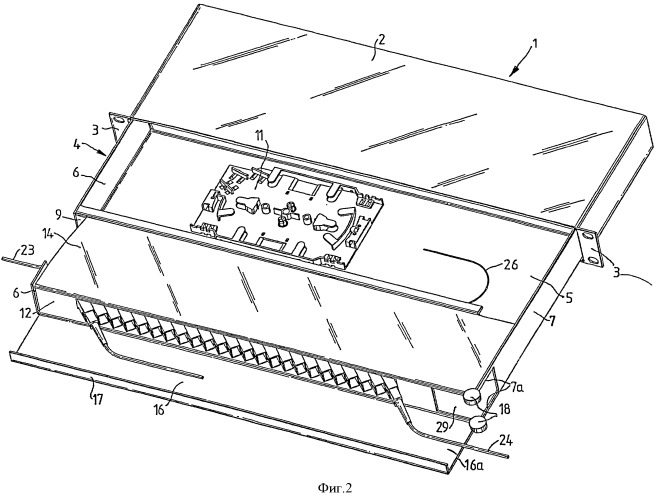 Коммутационная панель оптического распределителя (патент 2495460)