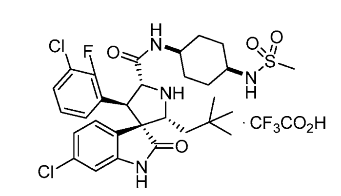 Спирооксиндольные антагонисты mdm2 (патент 2553269)