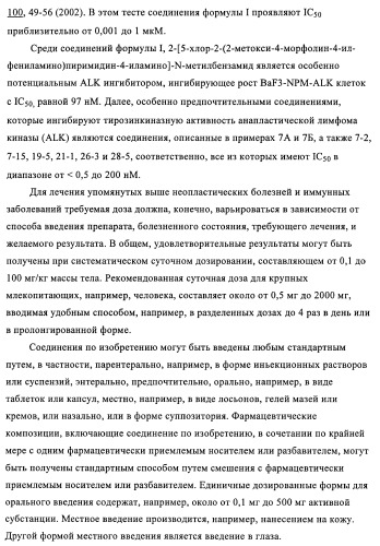 2,4-пиримидиндиамины, применяемые в лечении неопластических болезней, воспалительных и иммунных расстройств (патент 2395500)