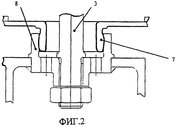 Опора турбины газотурбинного двигателя (патент 2326251)