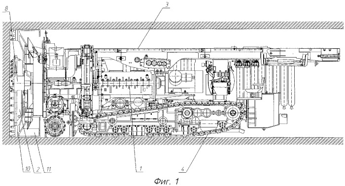 Комбайн шахтный проходческий (патент 2324052)