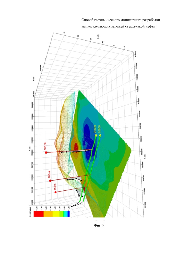 Способ геохимического мониторинга разработки мелкозалегающих залежей сверхвязкой нефти (патент 2667174)
