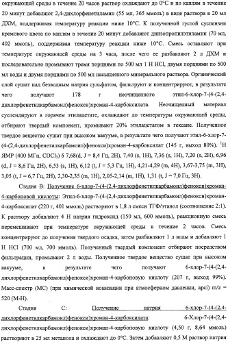 Производные феноксихроманкарбоновой кислоты, замещенные в 6-ом положении (патент 2507200)